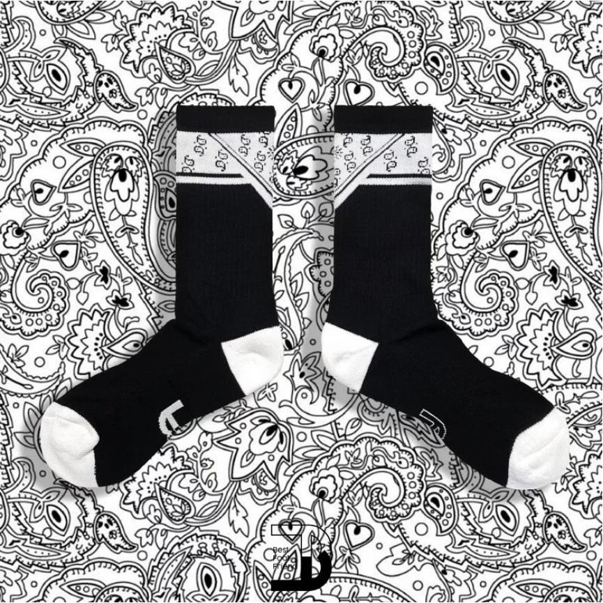 BEST FOOT FRIEND / BFF襪 拼接 變形蟲 長襪【PS中壢】-細節圖2