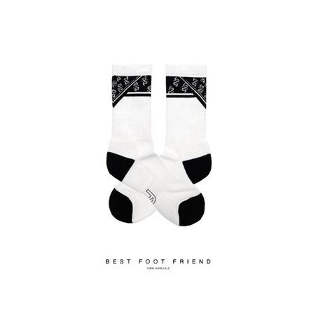 BEST FOOT FRIEND / BFF襪 拼接 變形蟲 長襪【PS中壢】-細節圖6