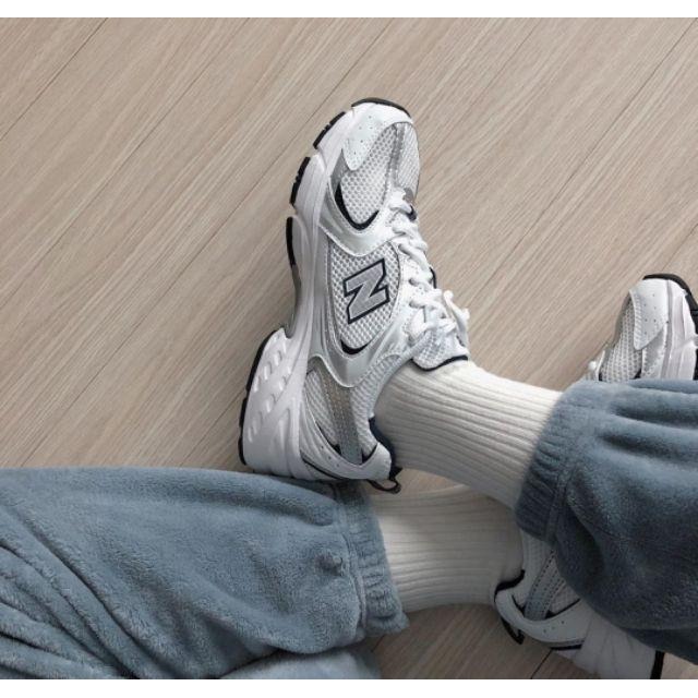 NEW BALANCE MR530SG MR530 530 白藍 奶茶色 白銀【PS中壢】-細節圖4