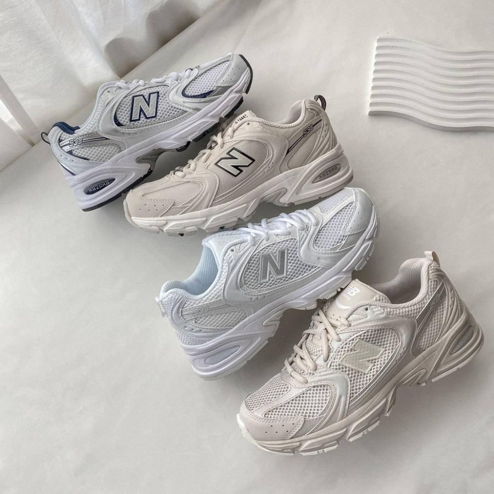 NEW BALANCE MR530SG MR530 530 白藍 奶茶色 白銀【PS中壢】-細節圖8