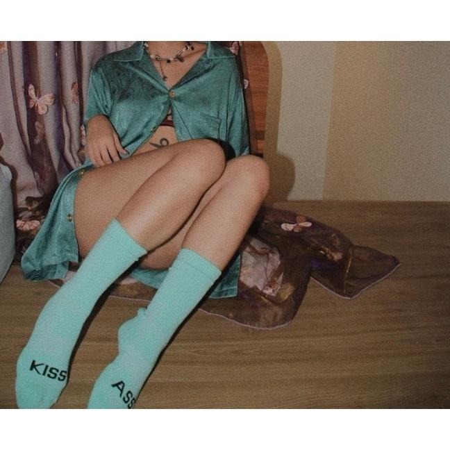 BEST FOOT FRIEND / BFF襪 髒話 標語 純色 長襪【PS中壢】-細節圖4