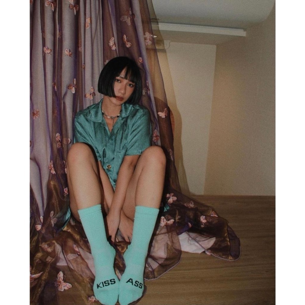 BEST FOOT FRIEND / BFF襪 髒話 標語 純色 長襪【PS中壢】-細節圖6