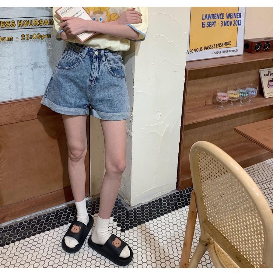 SOMI 熊麻吉  EVA 防水 超軟Q 厚底 室內 室外 造型 拖鞋【PS中壢】-細節圖3