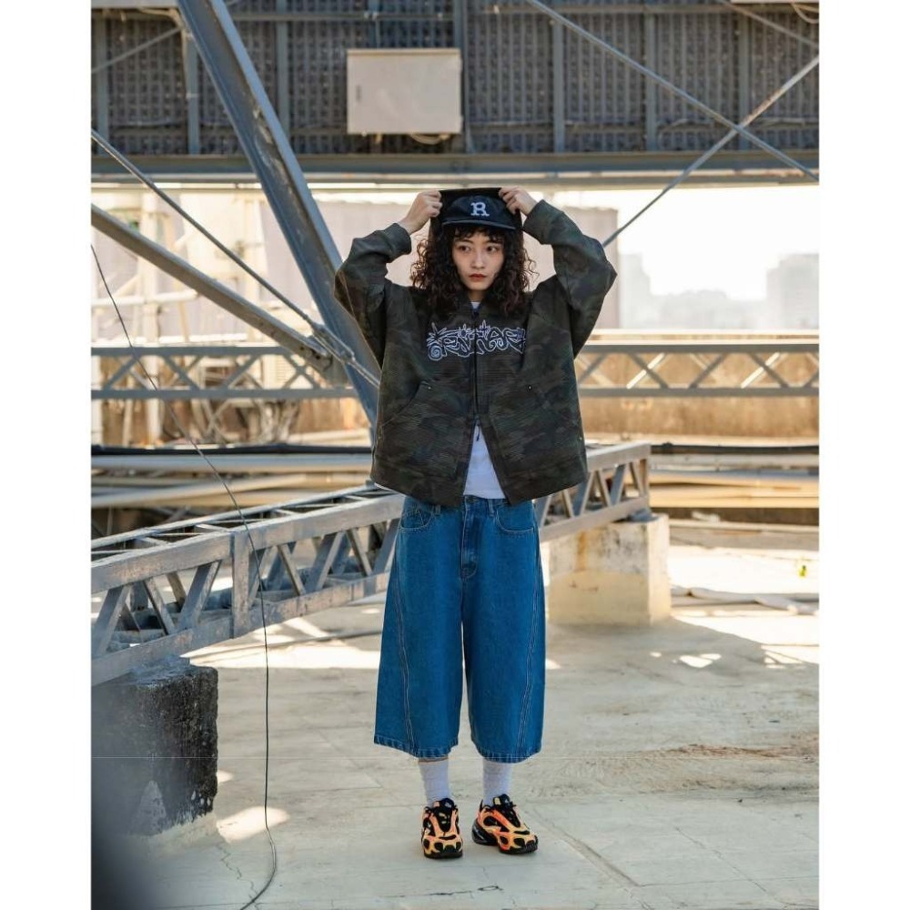 ORDINARY CAMO WAFFLE ZIP UP HOODIE 華夫格短板迷彩連帽外套 店內價【PS中壢】-細節圖4