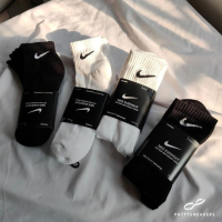 Nike Quarter Socks 短襪 襪 白色 黑色  運動襪 中筒 單雙拆賣【PS中壢】出清特價