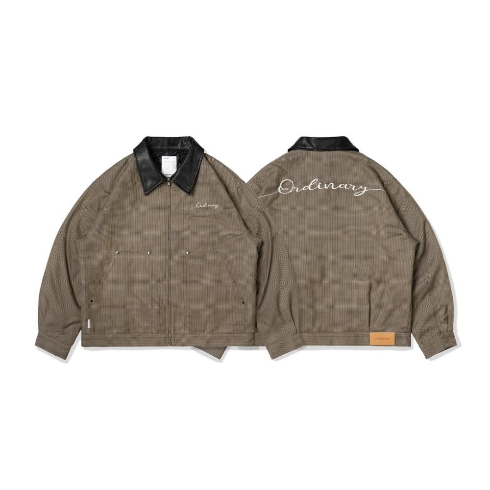 ORDINARY HOUNDSTOOTH COLLAR JACKET 千鳥格狩獵外套 店內價 【PS中壢】-規格圖1