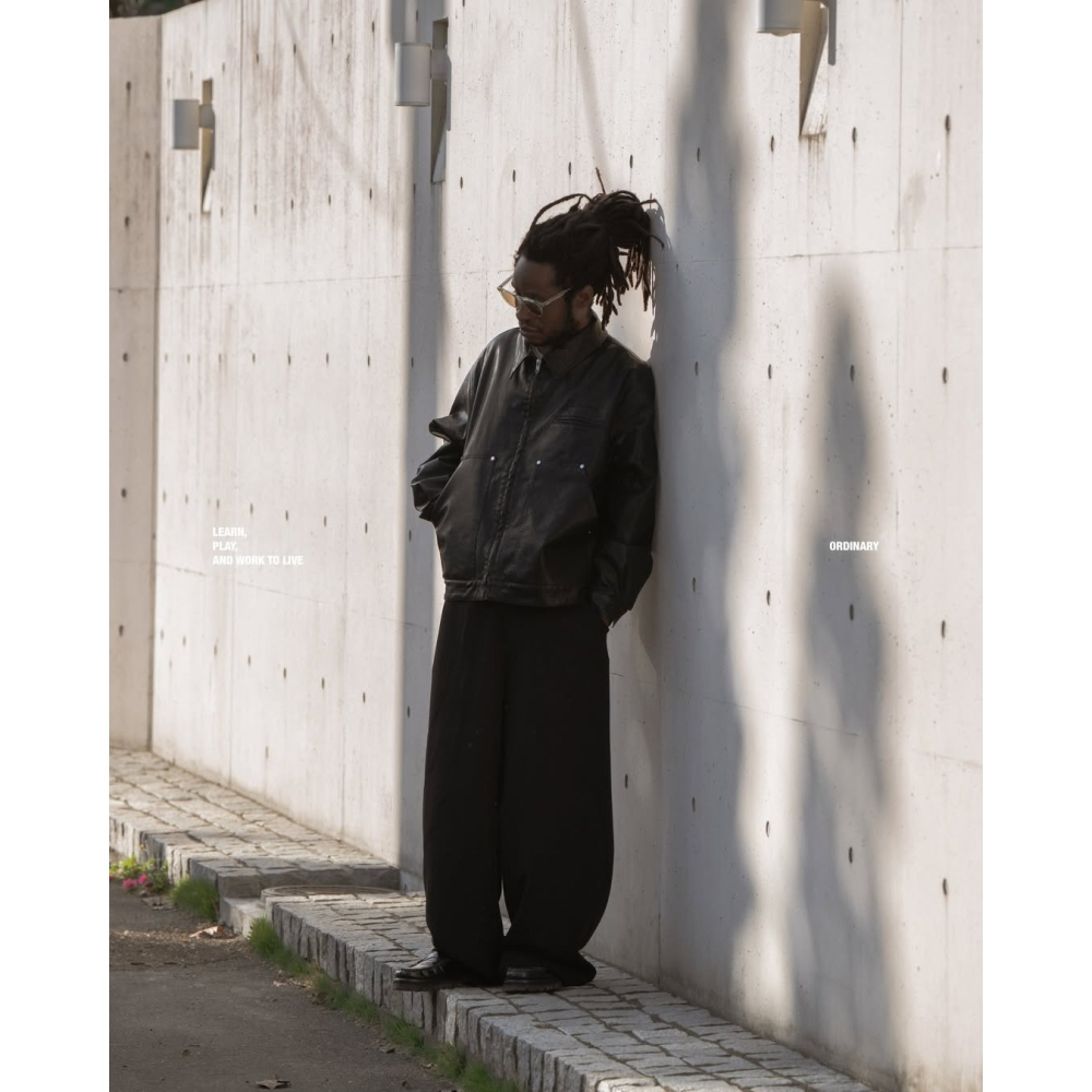 ORDINARY AGED LEATHER HUNTING JACKET 水洗舊化皮革狩獵外套 店內價 【PS中壢】-細節圖7