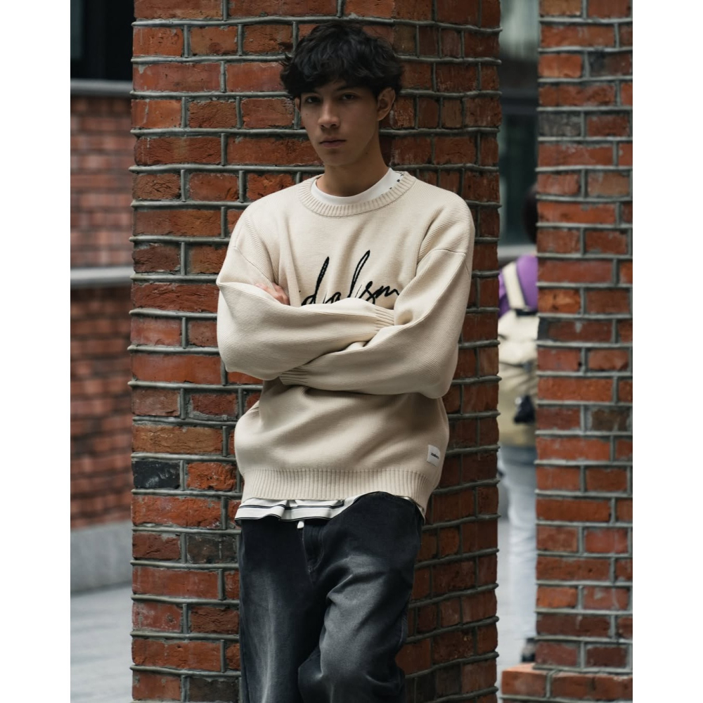 IDEALISM IDE CHAIN KNIT 鍊式編織毛衣 店內價 【PS中壢】-細節圖3