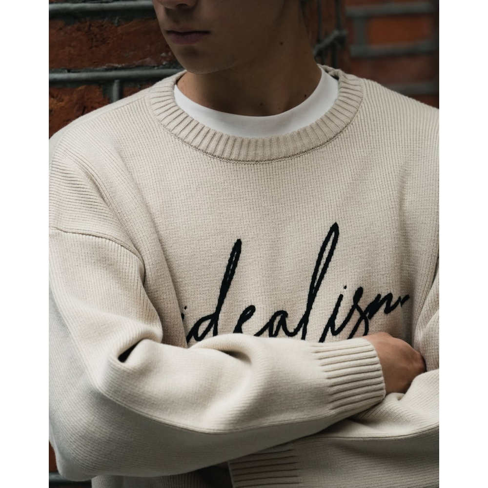 IDEALISM IDE CHAIN KNIT 鍊式編織毛衣 店內價 【PS中壢】-細節圖4