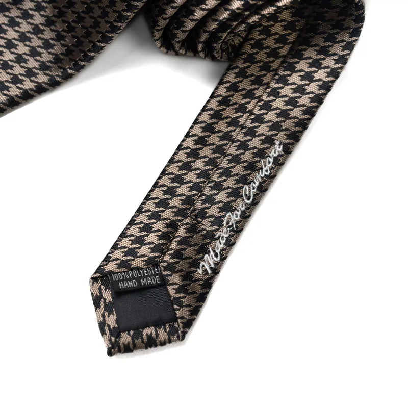ORDINARY HOUNDSTOOTH TIE 復古千鳥格領帶 店內價【PS中壢】-細節圖6