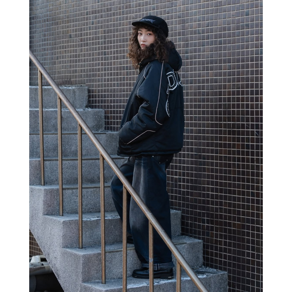 ORDINARY FUR REVERSIBLE JACKET 雙面豹紋卯釘貼皮外套 店內價 【PS中壢】-細節圖3