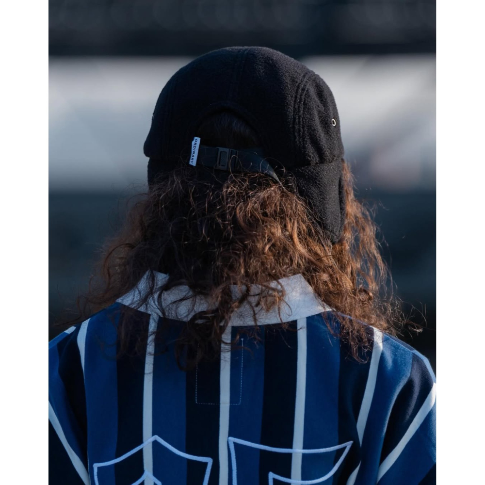 ORDINARY LOGO EARFLAP CAMP CAP  LOGO 羊羔毛遮耳帽 店內價 【PS中壢】-細節圖2