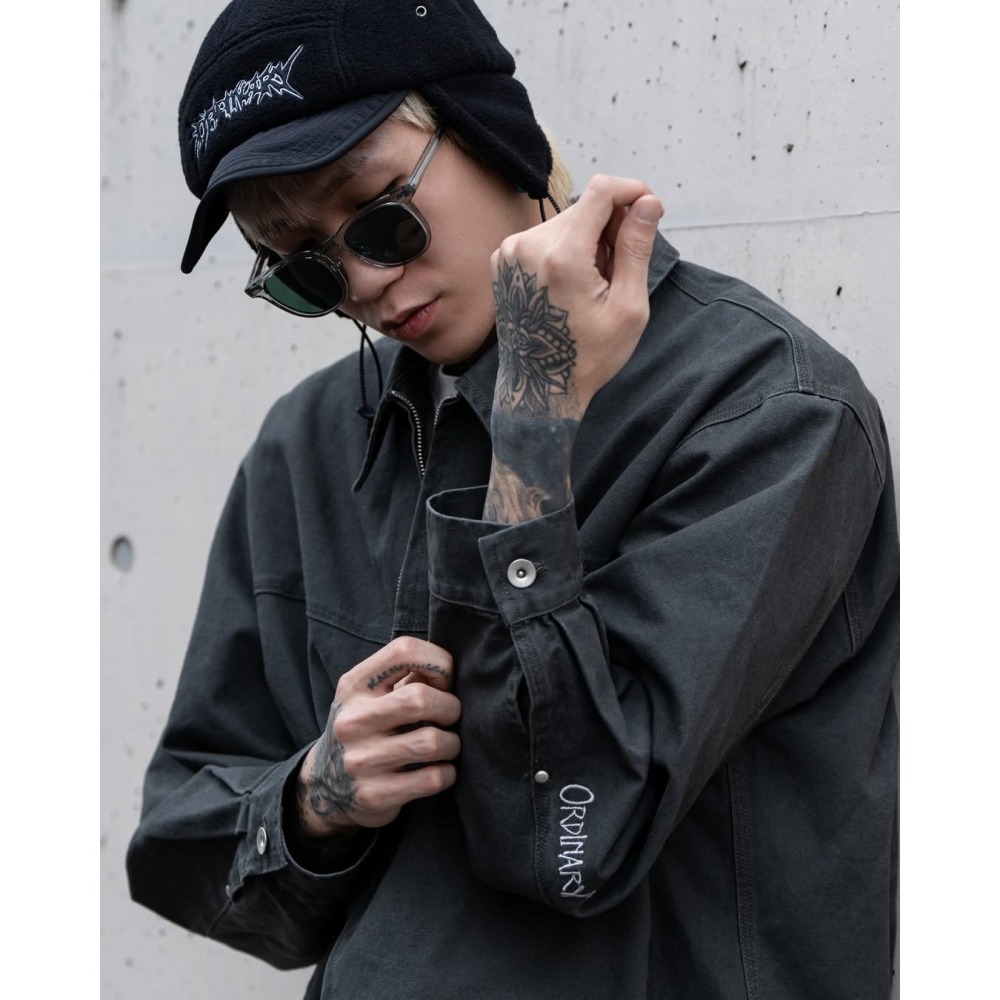 ORDINARY CANVAS WORK JACKET 水洗底特律工作夾克  店內價 【PS中壢】-細節圖4