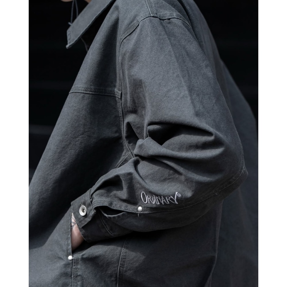 ORDINARY CANVAS WORK JACKET 水洗底特律工作夾克  店內價 【PS中壢】-細節圖5