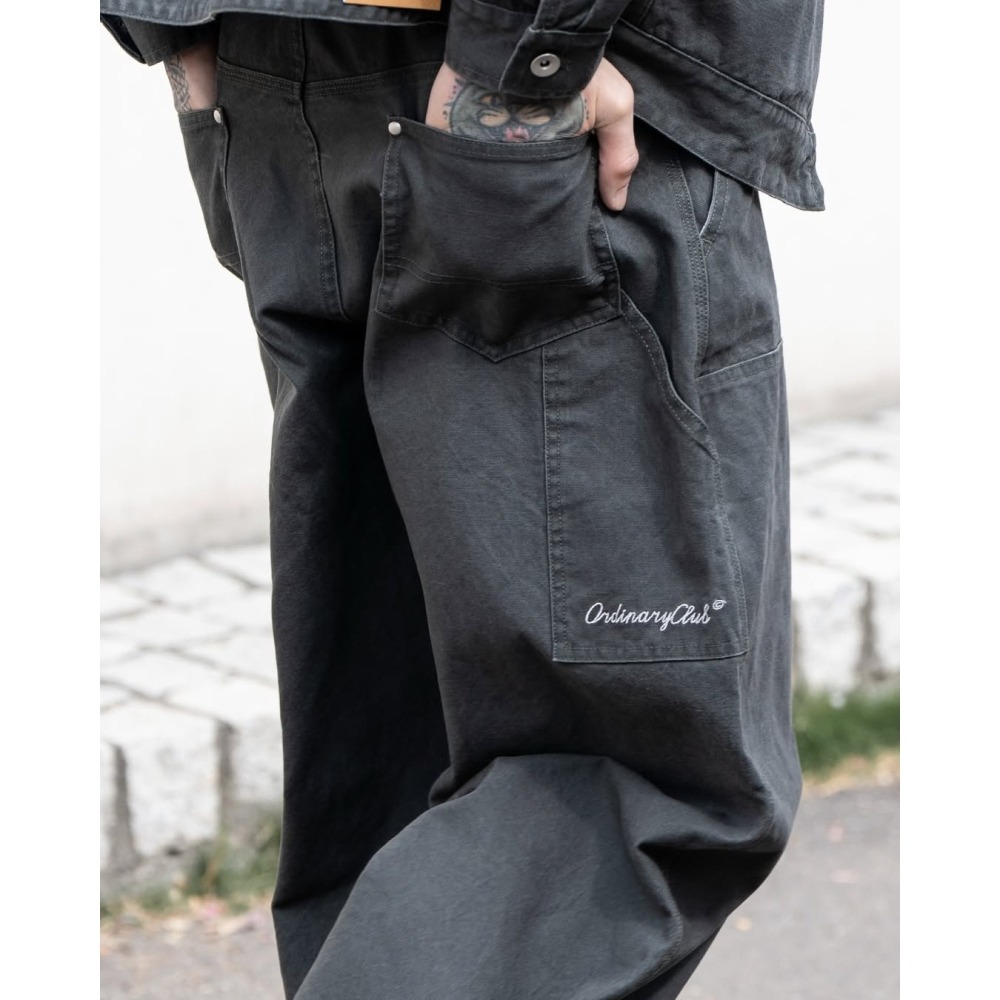 ORDINARY CURVE LEG PAINTER PANT 水洗彎刀工作長褲 店內價 【PS中壢】-細節圖6