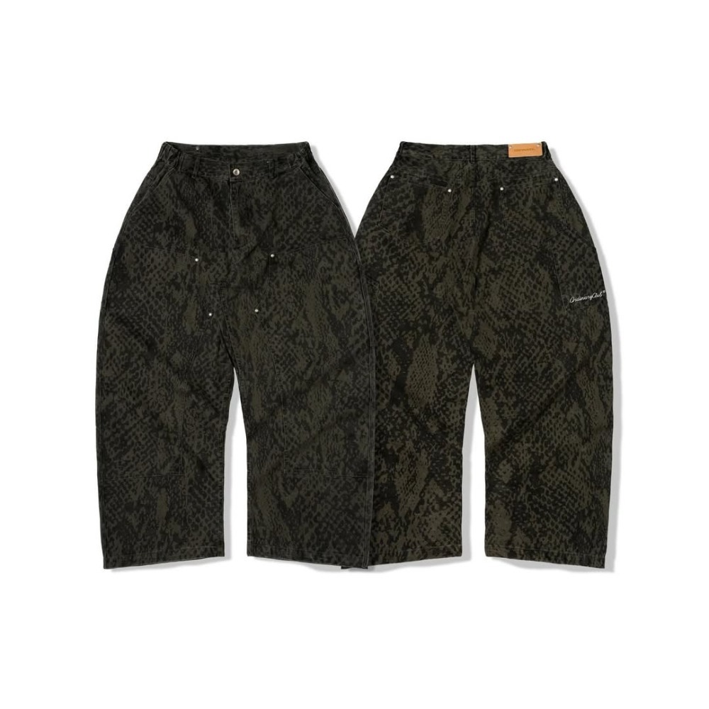 ORDINARY CURVE LEG PAINTER PANT 水洗彎刀工作長褲 店內價 【PS中壢】-規格圖2