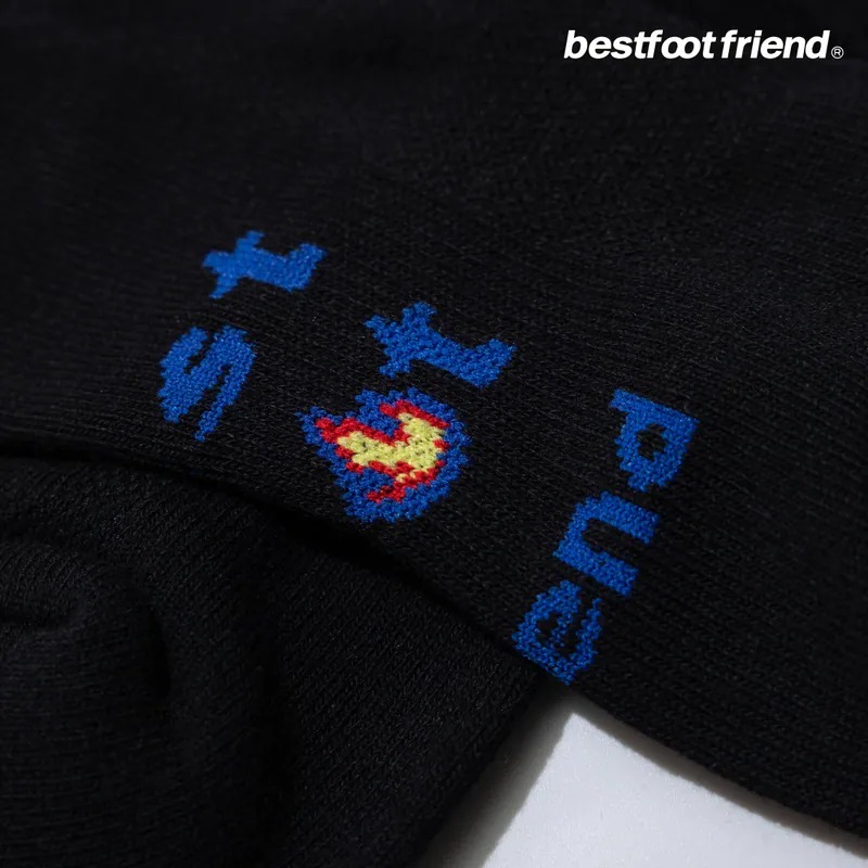 BEST FOOT FRIEND /BFF襪 Flame font_火焰字體BFF襪【PS中壢】-細節圖11