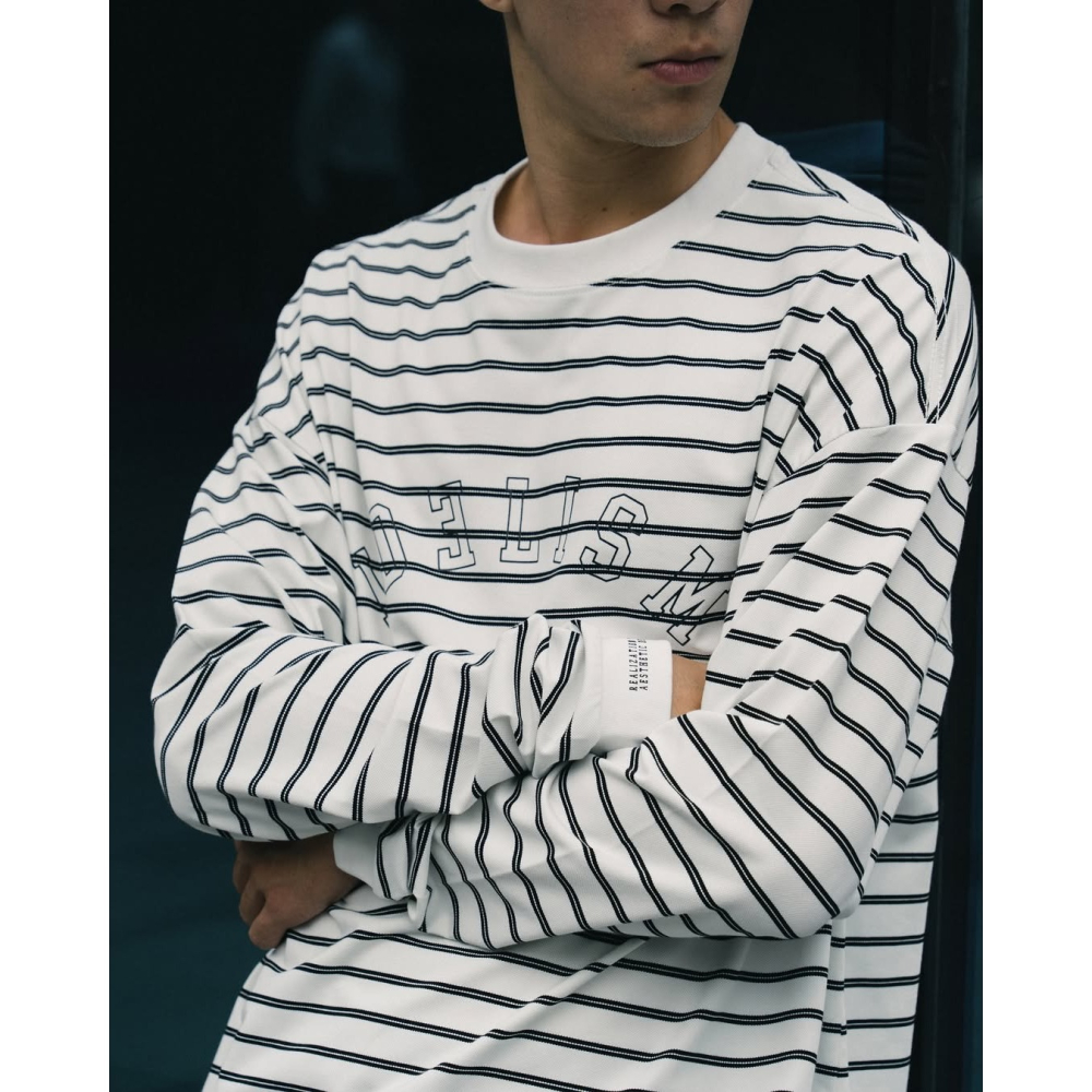 IDEALISM IDE BORDER L-TEE 條文長T 店內價 【PS中壢】-細節圖2