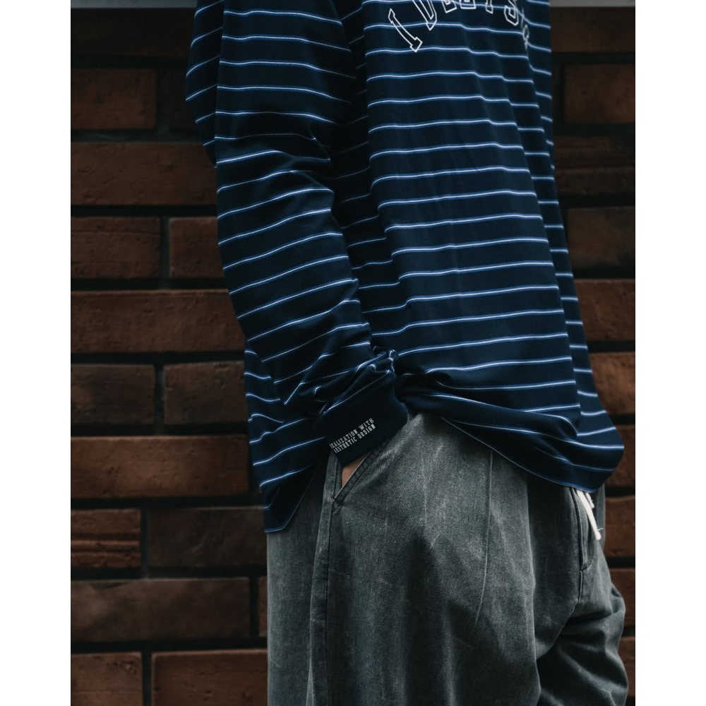 IDEALISM IDE BORDER L-TEE 條文長T 店內價 【PS中壢】-細節圖5