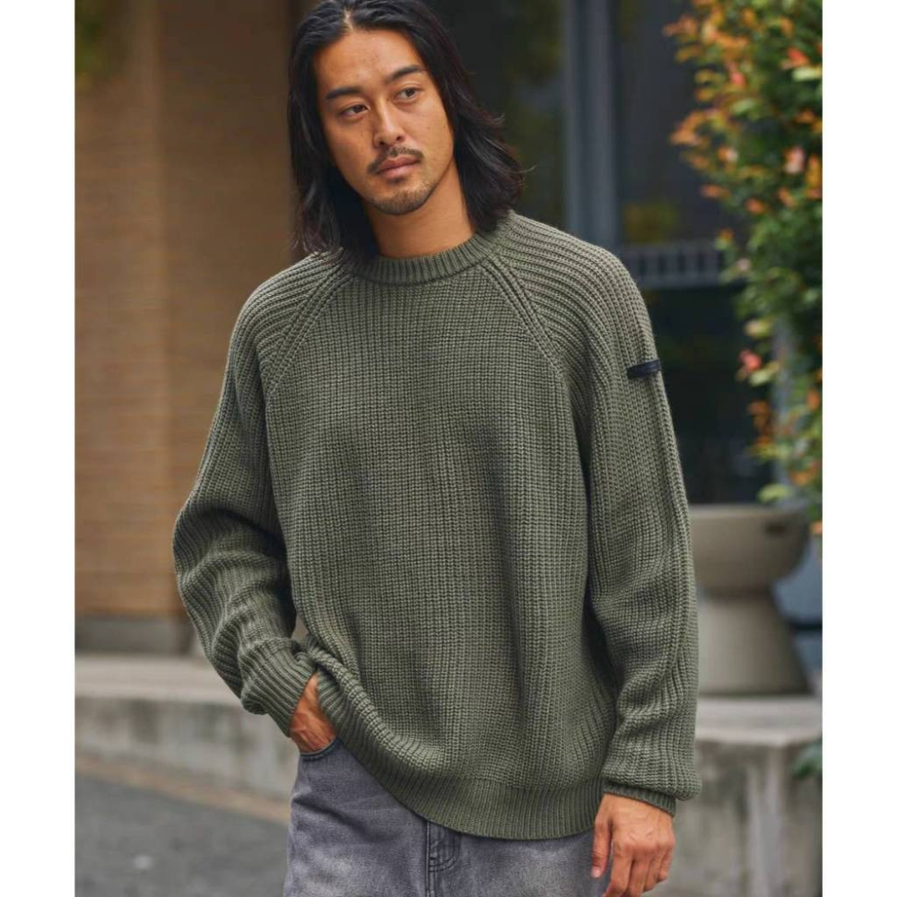 日本限定 THE CRAFT CREW PRODUCTS 易護理 毛衣 圓領套頭針織衫 保暖好物【PS中壢】-細節圖3