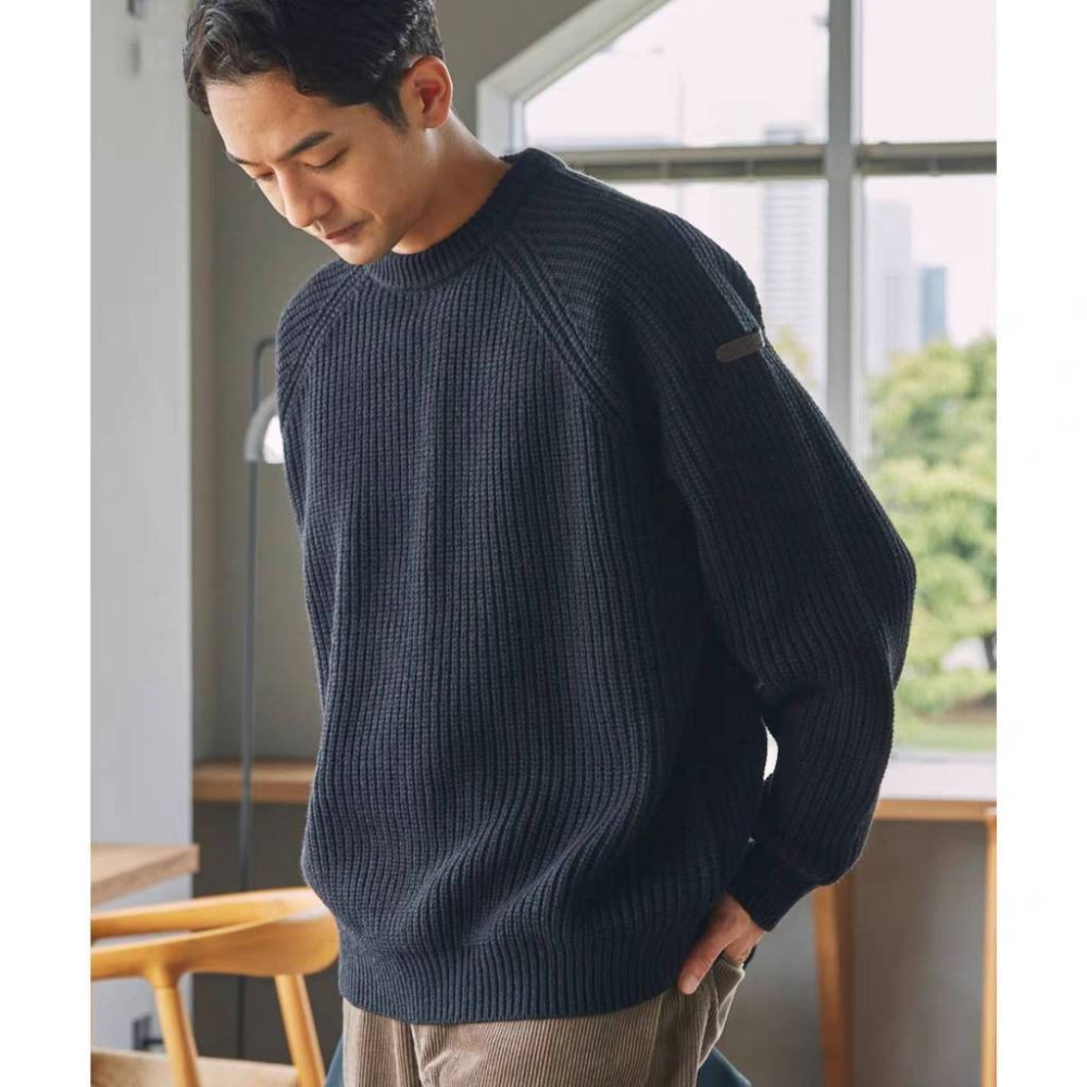 日本限定 THE CRAFT CREW PRODUCTS 易護理 毛衣 圓領套頭針織衫 保暖好物【PS中壢】-細節圖9