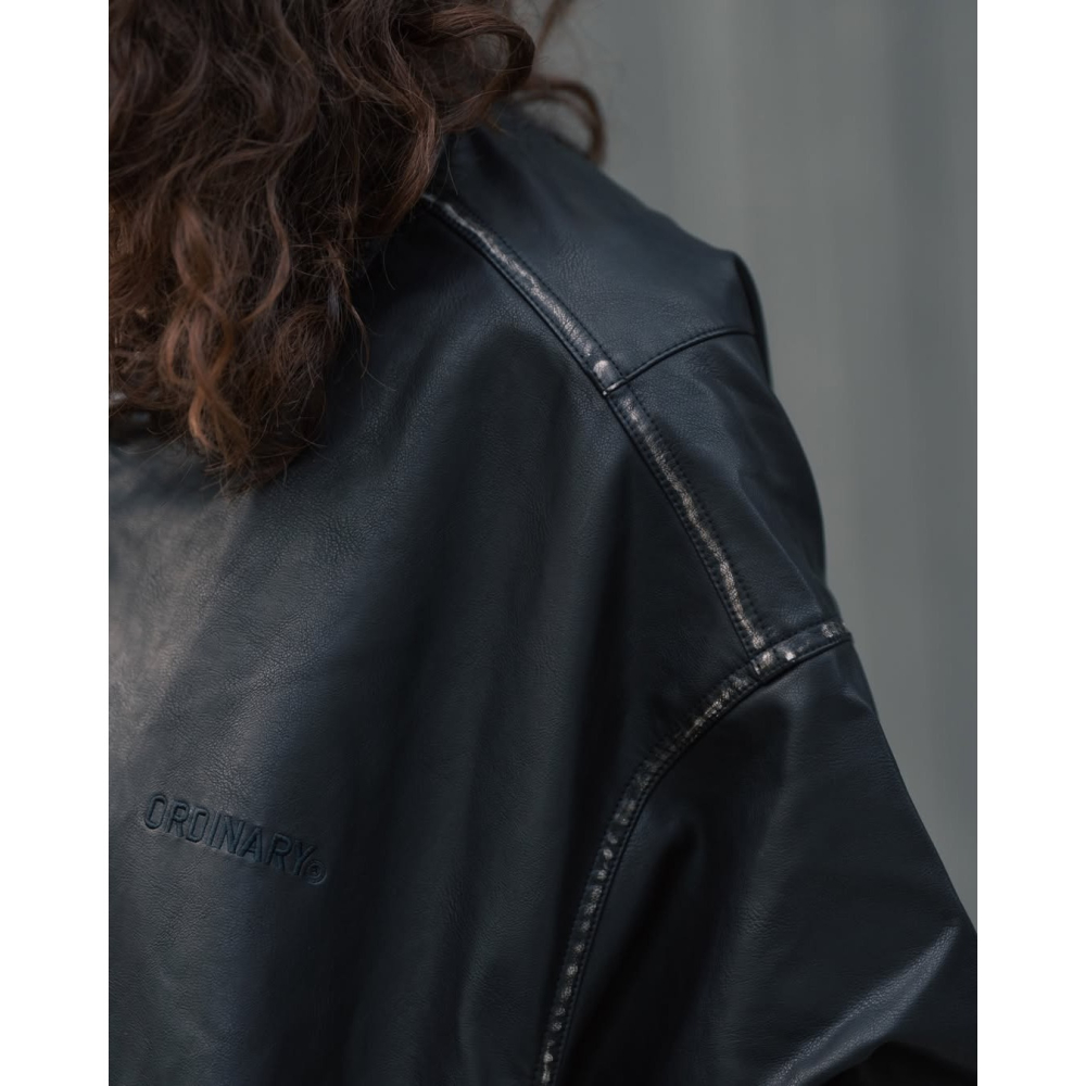 ORDINARY WASHED LEATHER FLIGHT JACKET 水洗舊化改良B2皮衣 店內價 【PS中壢】-細節圖7