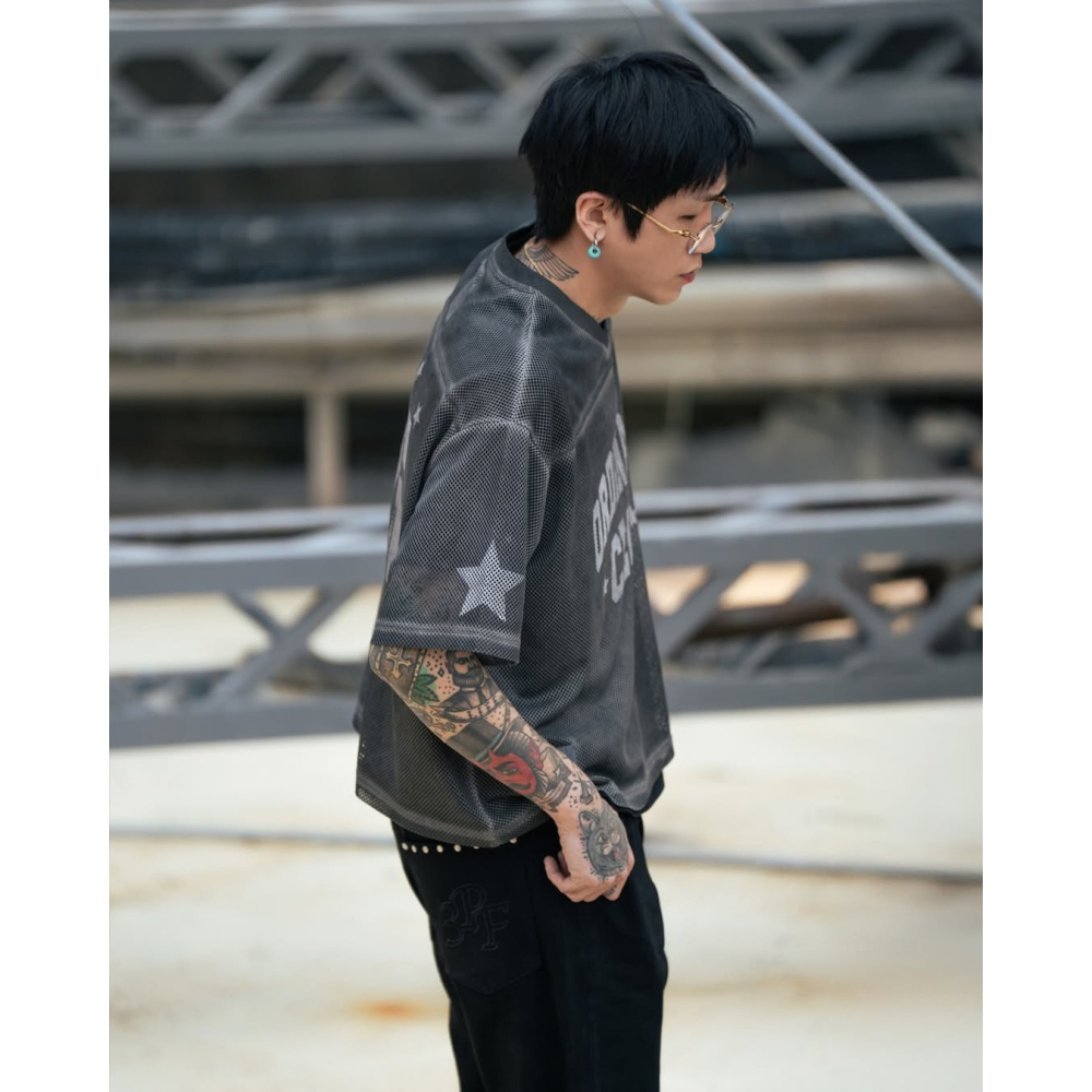 ORDINARY LOGO MESH JERSEY 美式短版網眼球衣 短T【PS中壢】店內價-細節圖4