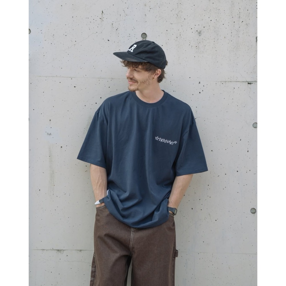 ORDINARY STAR SLOGAN TEE 手繪星星標語短TEE 短袖【PS中壢】店內價-細節圖7