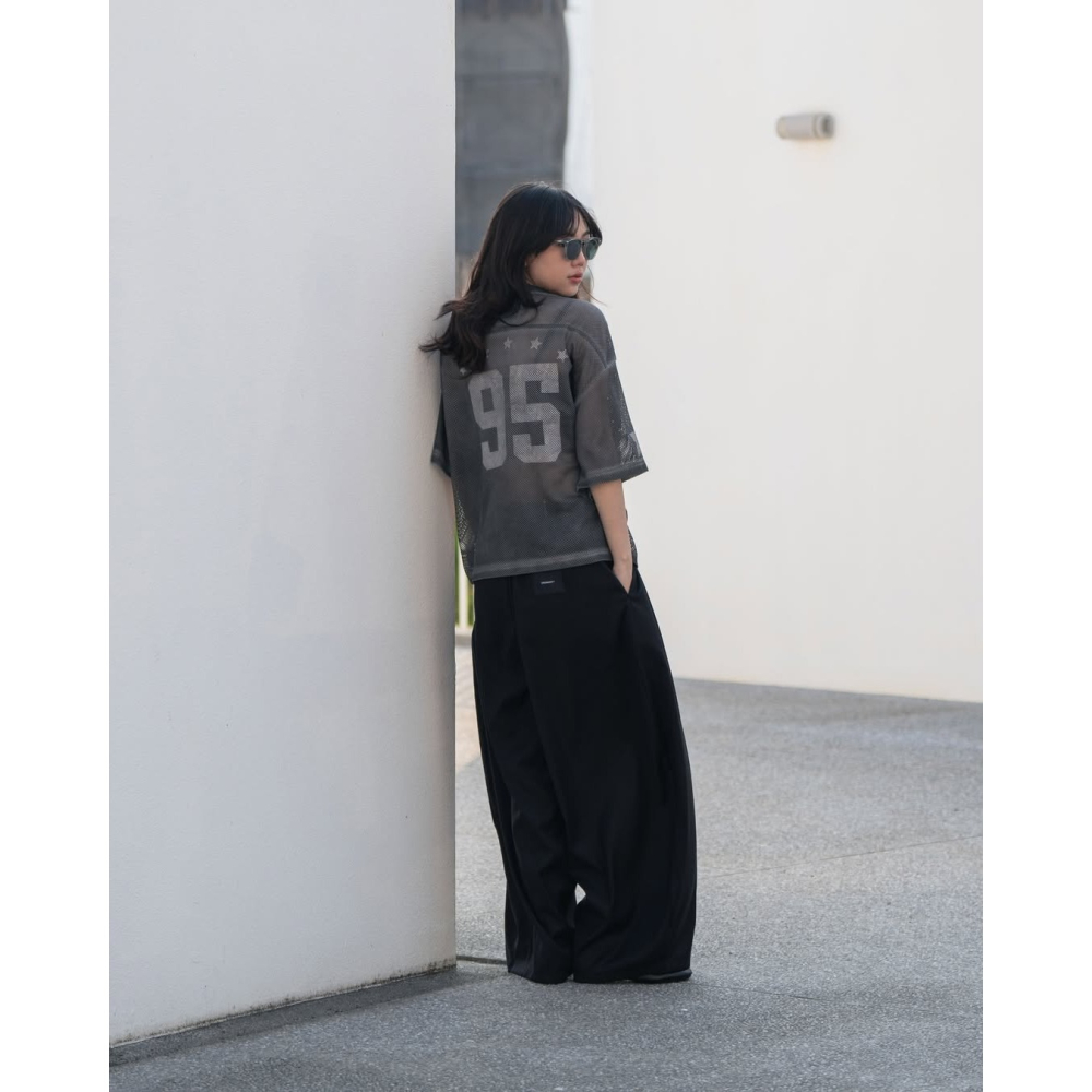 ORDINARY 3D CURVED WIDE-LEG SLACKS 立體彎刀闊腿西裝褲  長褲【PS中壢】店內價-細節圖7