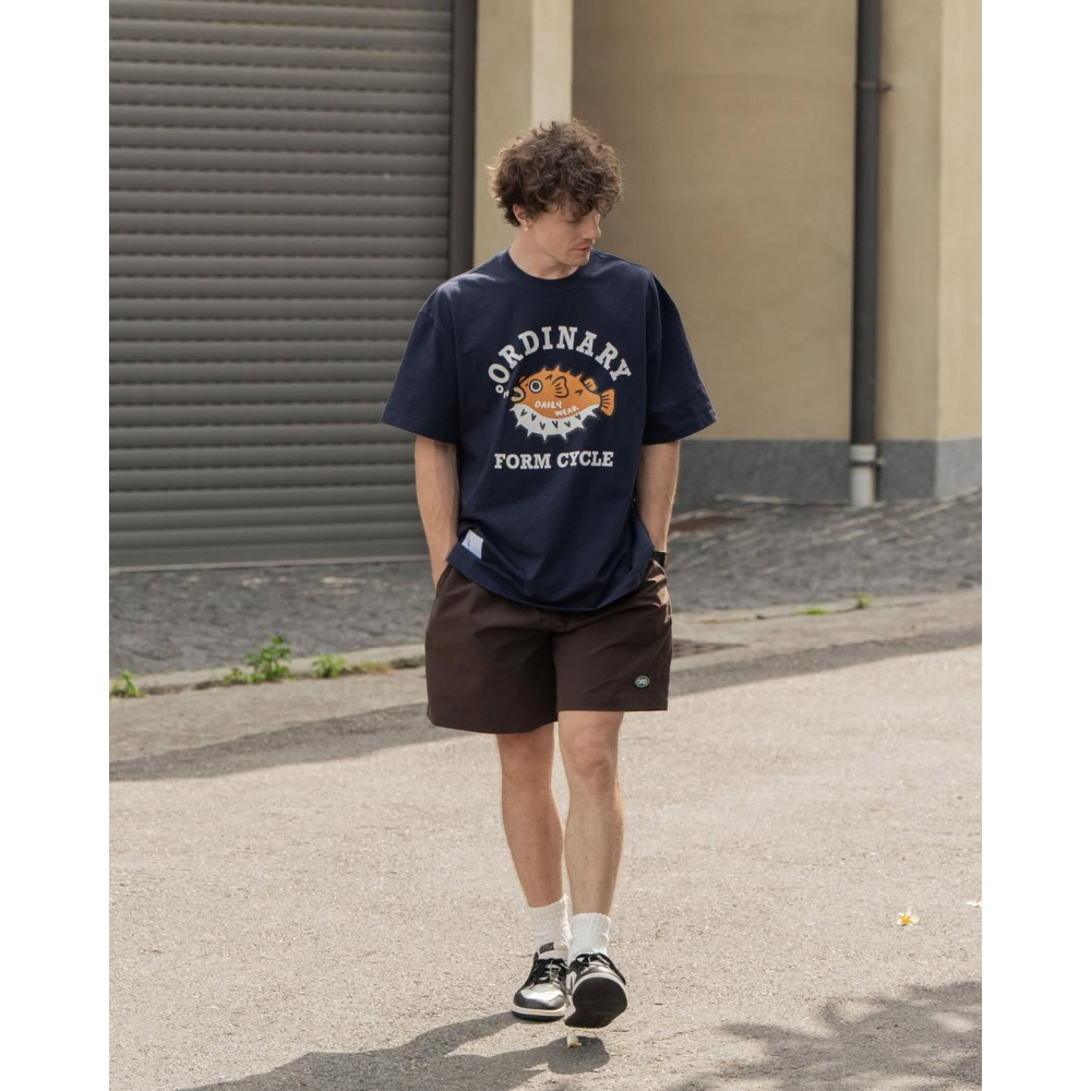 ORDINARY PUFFERFISH COLLEGE TEE 美式河豚竹節棉短TEE【PS中壢】店內價-細節圖8