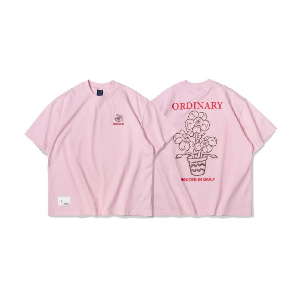 ORDINARY HANDDRAWN FLOWER TEE 手繪花朵塗鴉短TEE【PS中壢】店內價-規格圖9