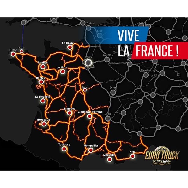 【官方序號】歐洲卡車模擬2 法國萬歲！Euro Truck Simulator 2 Vive la France PC-細節圖2