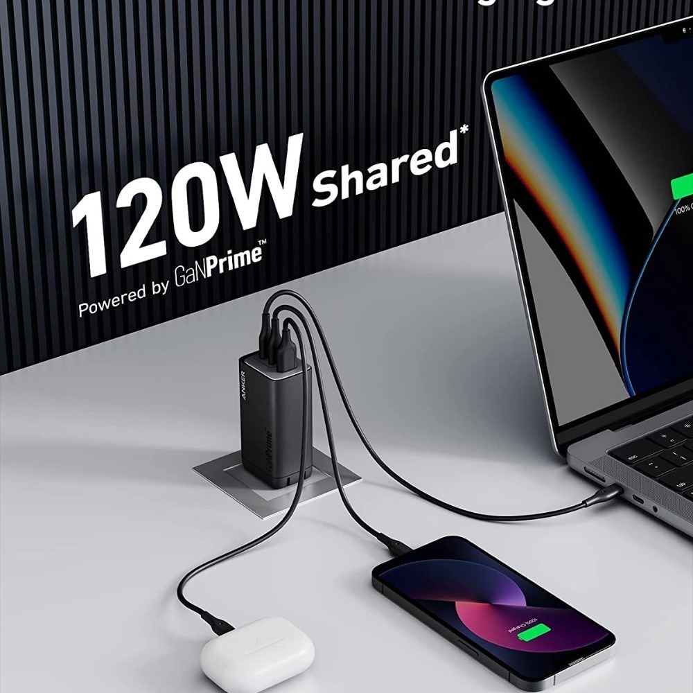 【雷恩精選】全新現貨 Anker 735 737 747 GaNPrime 充電器 PowerIQ 4.0-細節圖5