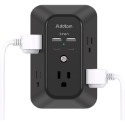 【雷恩精選】全新現貨 美國 Addtam USB-C 壁式充電器 電湧保護 3A-4.5A 5插座 4USB-規格圖10