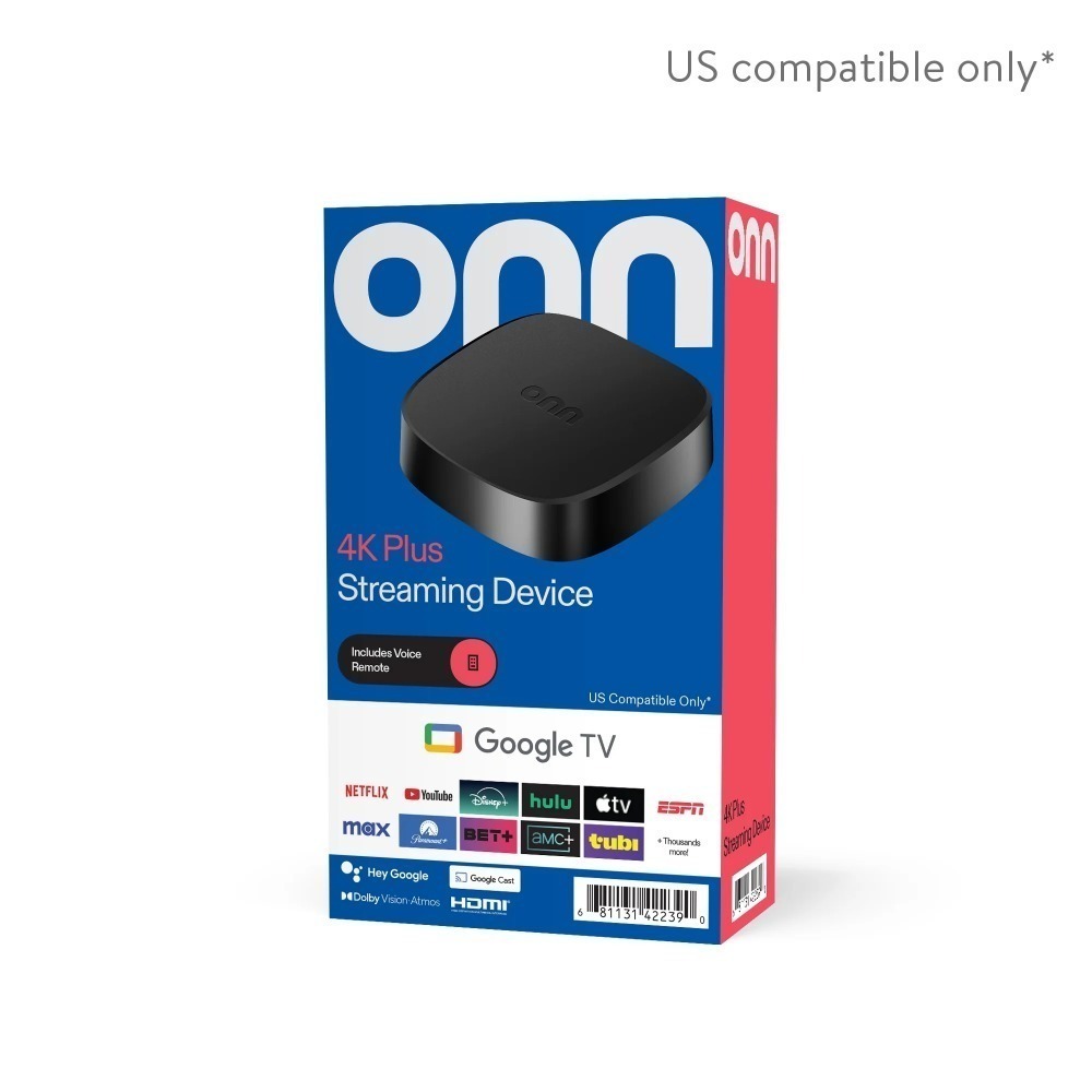 【雷恩精選】全新現貨 onn Google TV 4K Plus(2025年版)及4K版電視盒-規格圖5