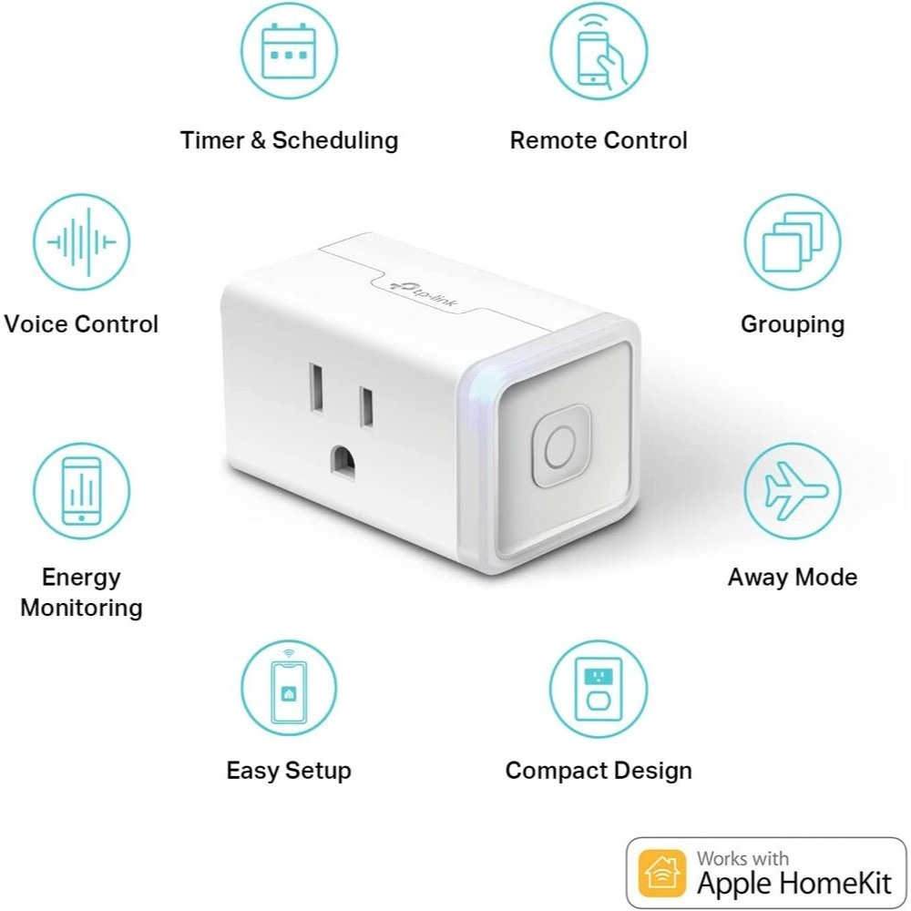 【雷恩精選】現貨 美國原裝 TP-Link Kasa Smart Plug Mini 智慧插頭 語音控制-細節圖3
