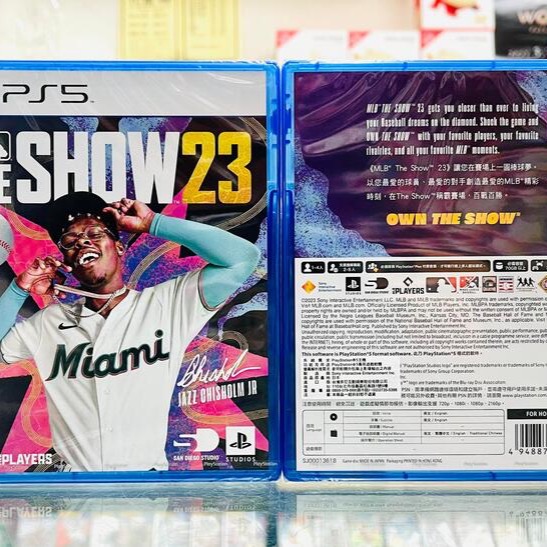 東晶電玩】 PS5 MLB The Show 23 棒球英文版(全新、現貨) - 東晶電玩