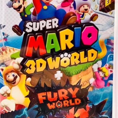 【東晶電玩】 Switch NS 超級瑪利歐3D世界 + 狂怒世界 中文版(全新、現貨)