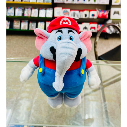 【東晶電玩】 瑪利歐驚奇 大象瑪利歐 絨毛娃娃 玩偶 原廠授權(全新、現貨)