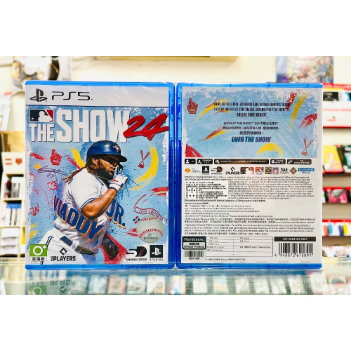 【東晶電玩】 PS5 MLB The Show 24 美國職棒大聯盟24 英文版(全新、現貨)