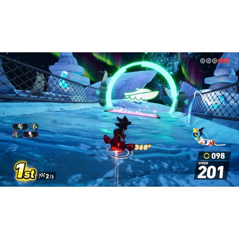 【東晶電玩】 Switch NS索尼克賽車 交叉世界 中文版、附贈預購特典(全新、現貨)-細節圖3