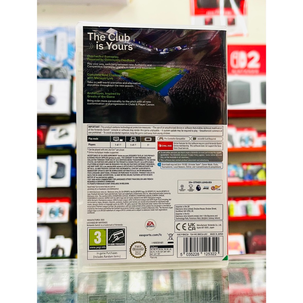 【東晶電玩】 Switch NS 足球 EA Sports FC 26 中文版(全新、現貨)-細節圖2