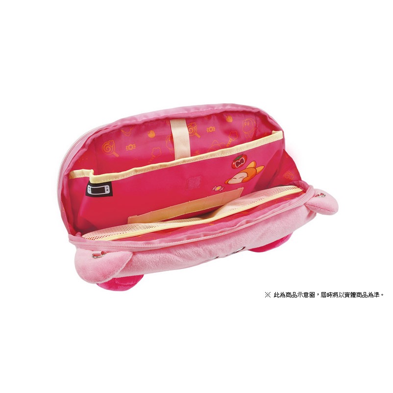 【東晶電玩】 NS2 HORI Nintendo Switch 2 毛絨收納包 卡比款(全新、現貨)-細節圖4