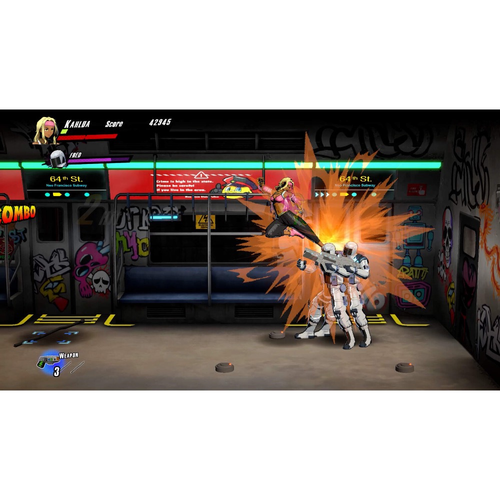 【東晶電玩】  NS2 快打刑事 X：暴虐兄弟 中文版(全新、現貨)-細節圖8