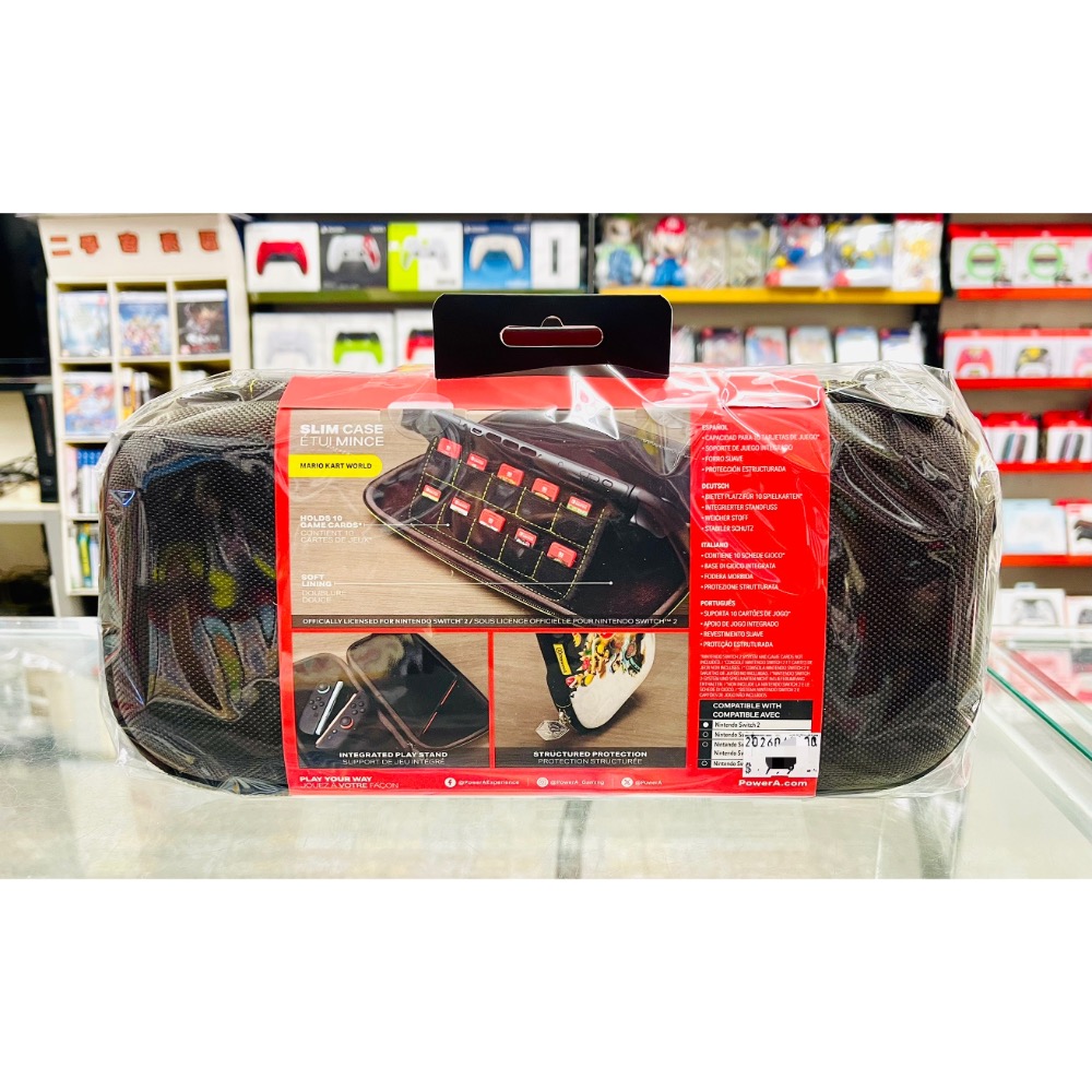 【東晶電玩】 NS2 PowerA Nintendo Switch 2 耐用收納包 瑪利歐賽車世界款(全新、現貨)-細節圖2