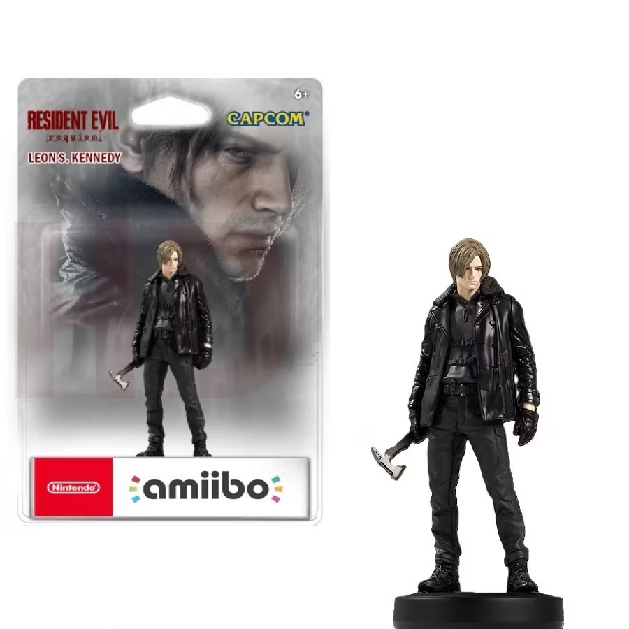 【東晶電玩】 amiibo 公仔 里昂 惡靈古堡系列(全新、現貨)-細節圖2