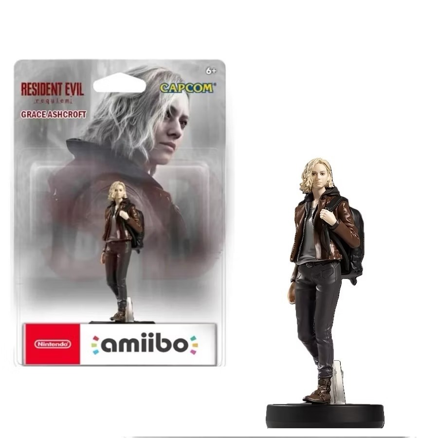 【東晶電玩】 amiibo 公仔 葛蕾斯 惡靈古堡系列(全新、現貨)-細節圖2