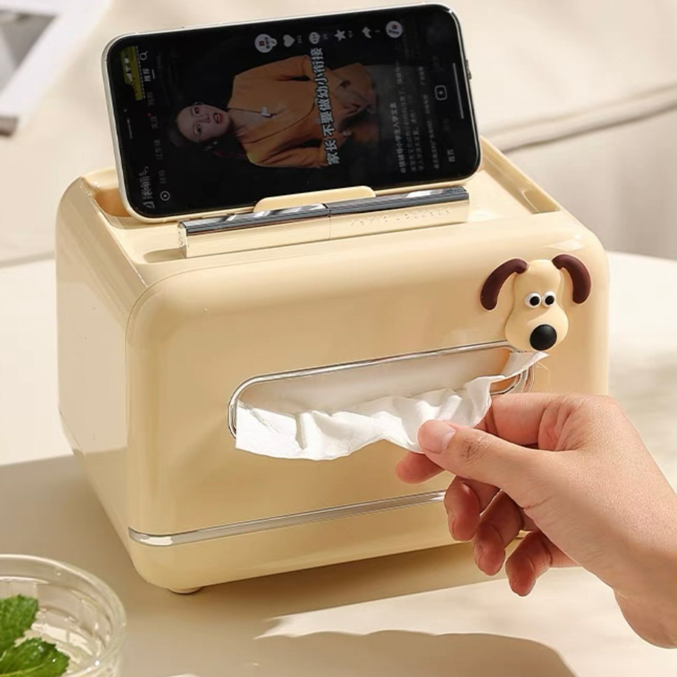 酷狗寶貝多功能紙巾收納盒-細節圖4