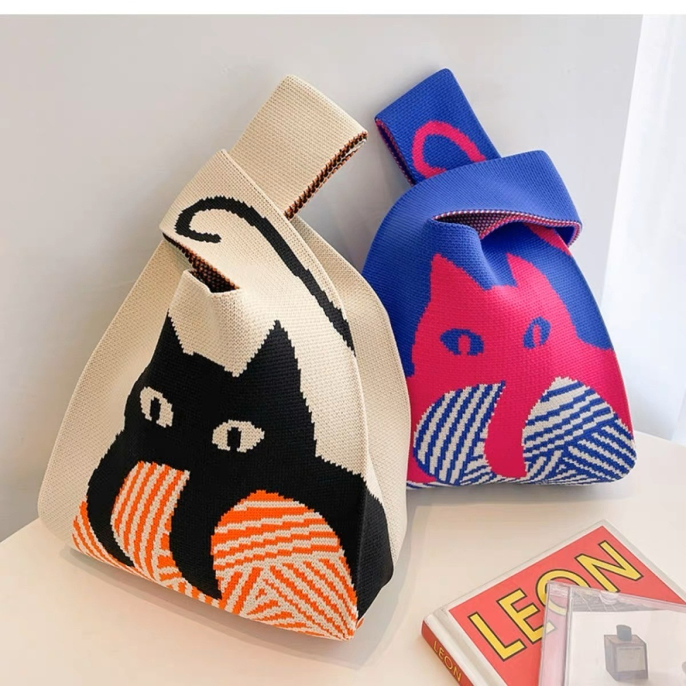 ⁂ 預購 ⁂ 2023新款手提針織包-細節圖2