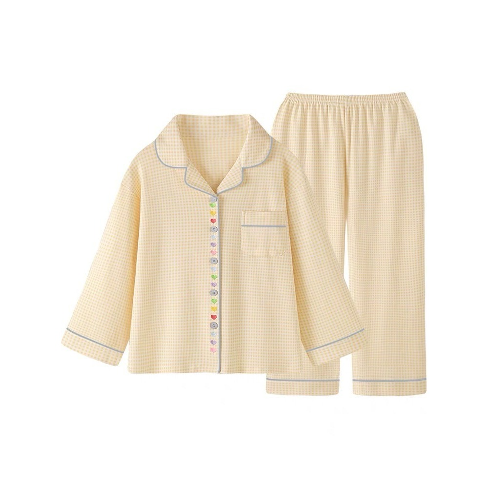 ⁂ 預購 ⁂ 居家舒適可愛睡衣套裝-細節圖3